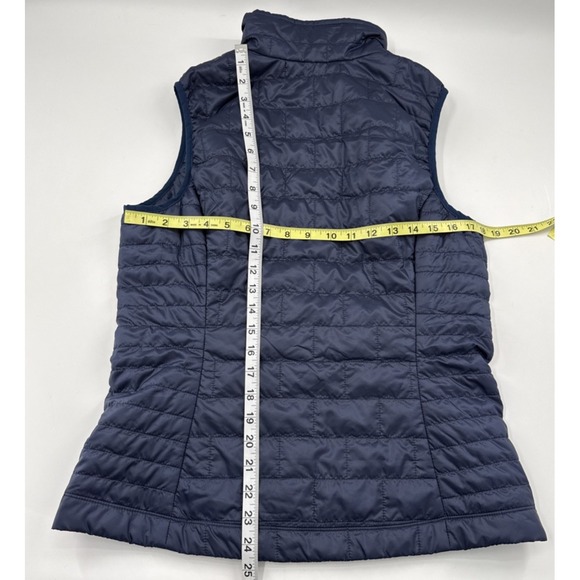 Patagonia Nano Puff Vest Womens Blue Style 84247 Vail Logo - Picture 4 of 6